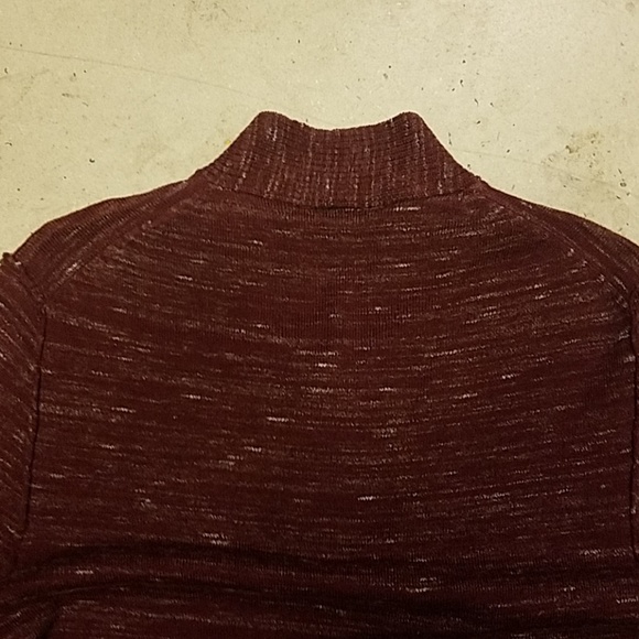 Express Men red and white marled sweater - Picture 8 of 8